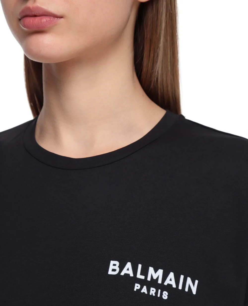 Футболка Balmain VF11351B013, черный цвет • Купить в интернет-магазине Kameron