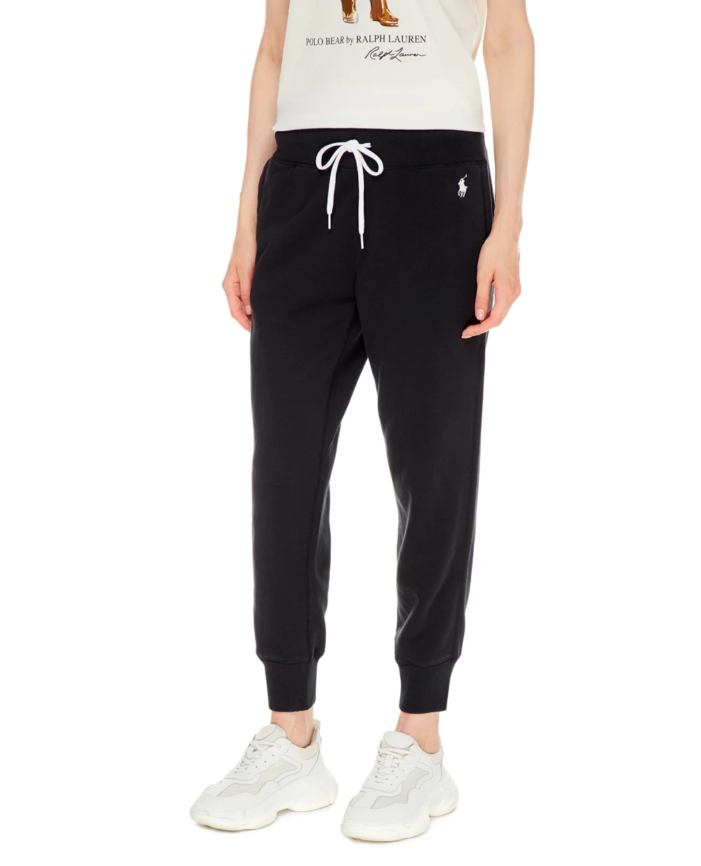 Спортивные штаны Polo Ralph Lauren 211794397001, черный цвет • Купить в интернет-магазине Kameron