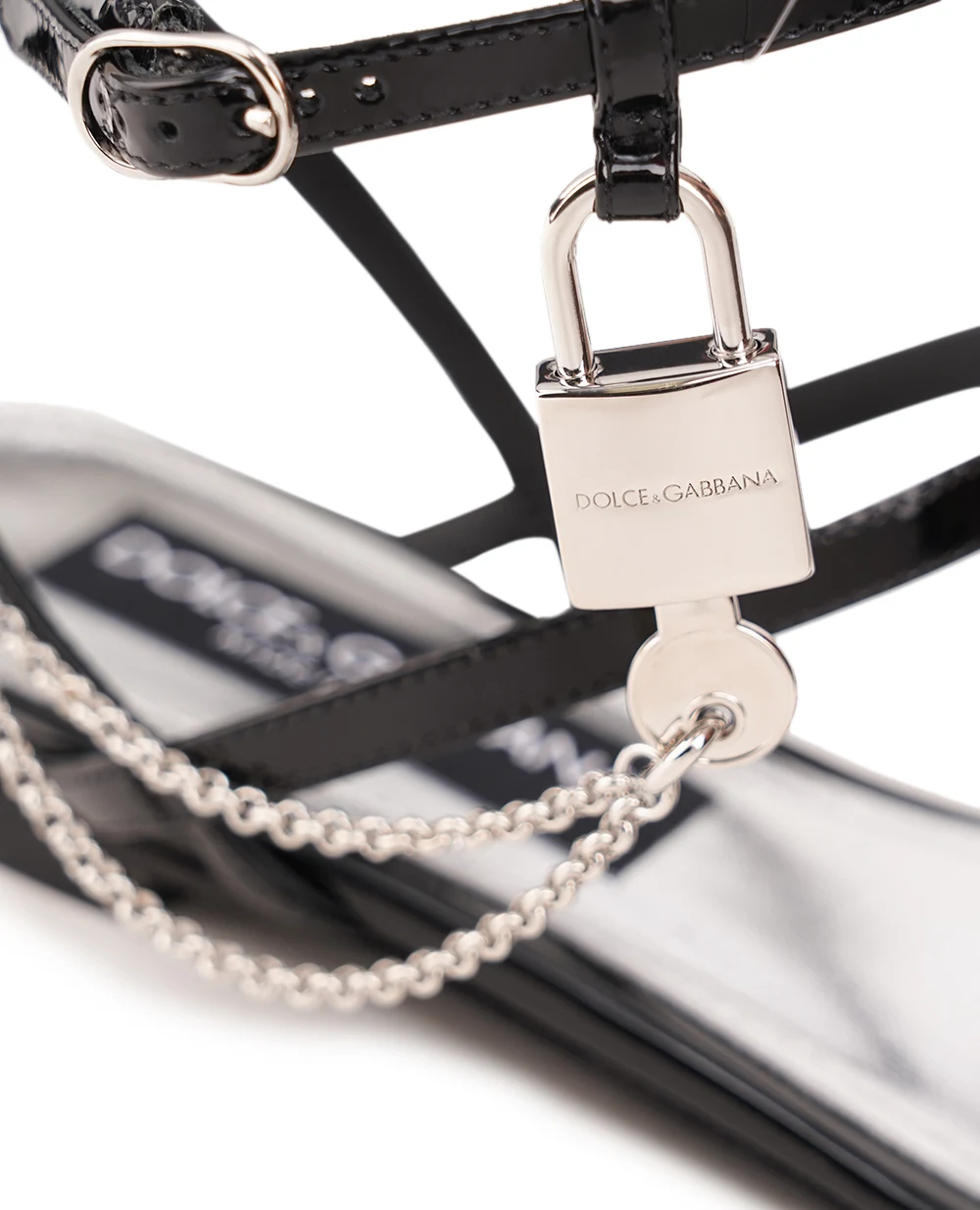 Сандалии Dolce&Gabbana CQ0584-A1471, черный цвет • Купить в интернет-магазине Kameron