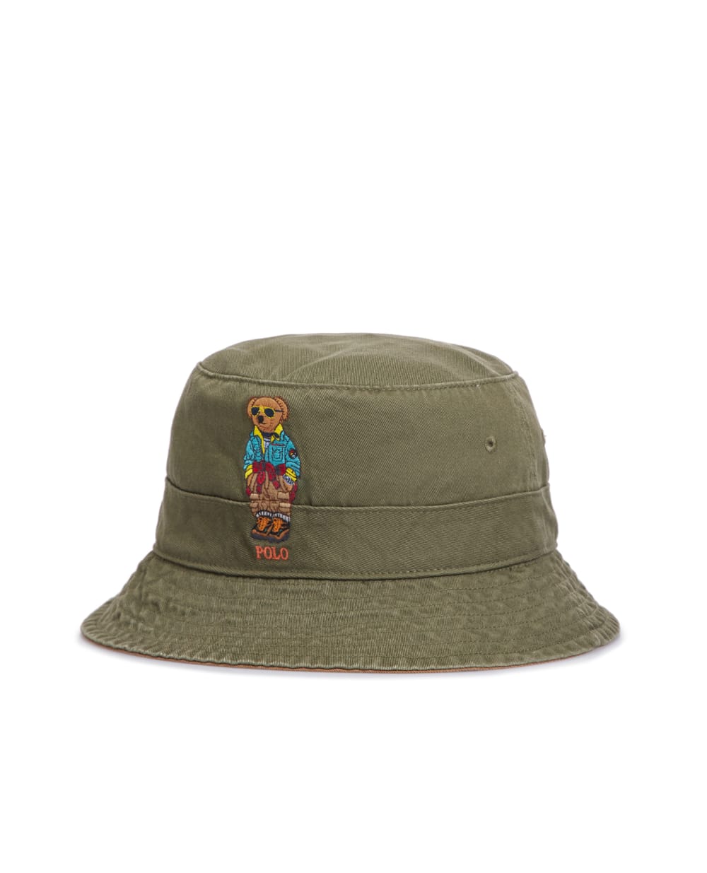 Панама Polo Ralph Lauren 710891328001, оливковый цвет • Купить в интернет-магазине Kameron