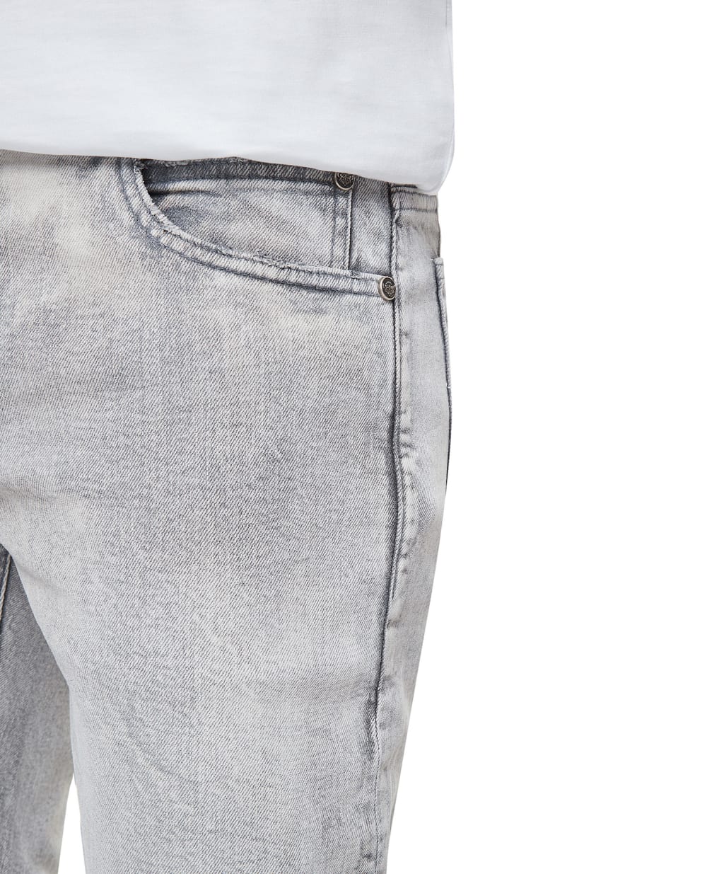 Джинсы Balmain WH1MH000147D, серый цвет • Купить в интернет-магазине Kameron