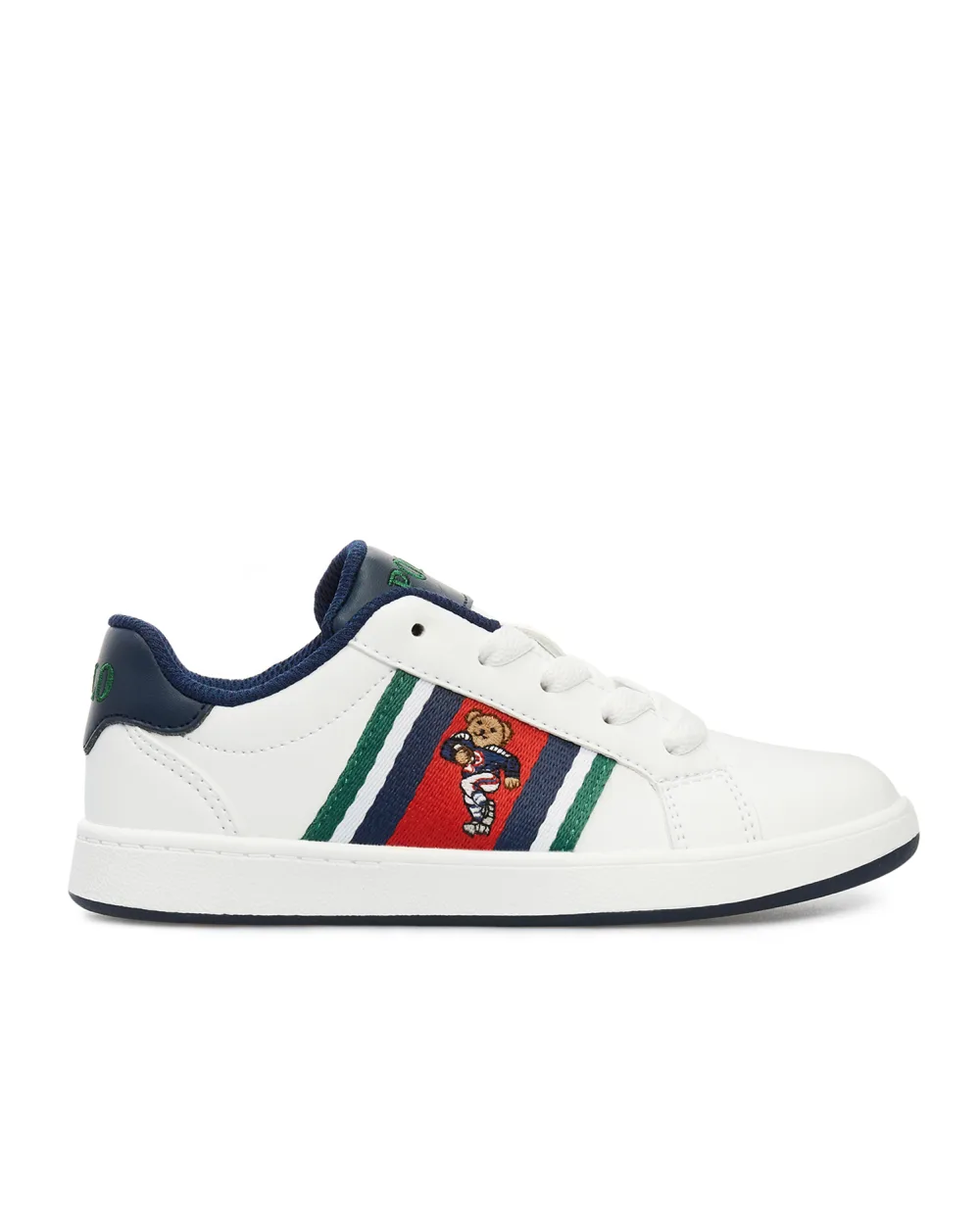 Сникеры Polo Ralph Lauren Kids RF102541-J, белый цвет • Купить в интернет-магазине Kameron