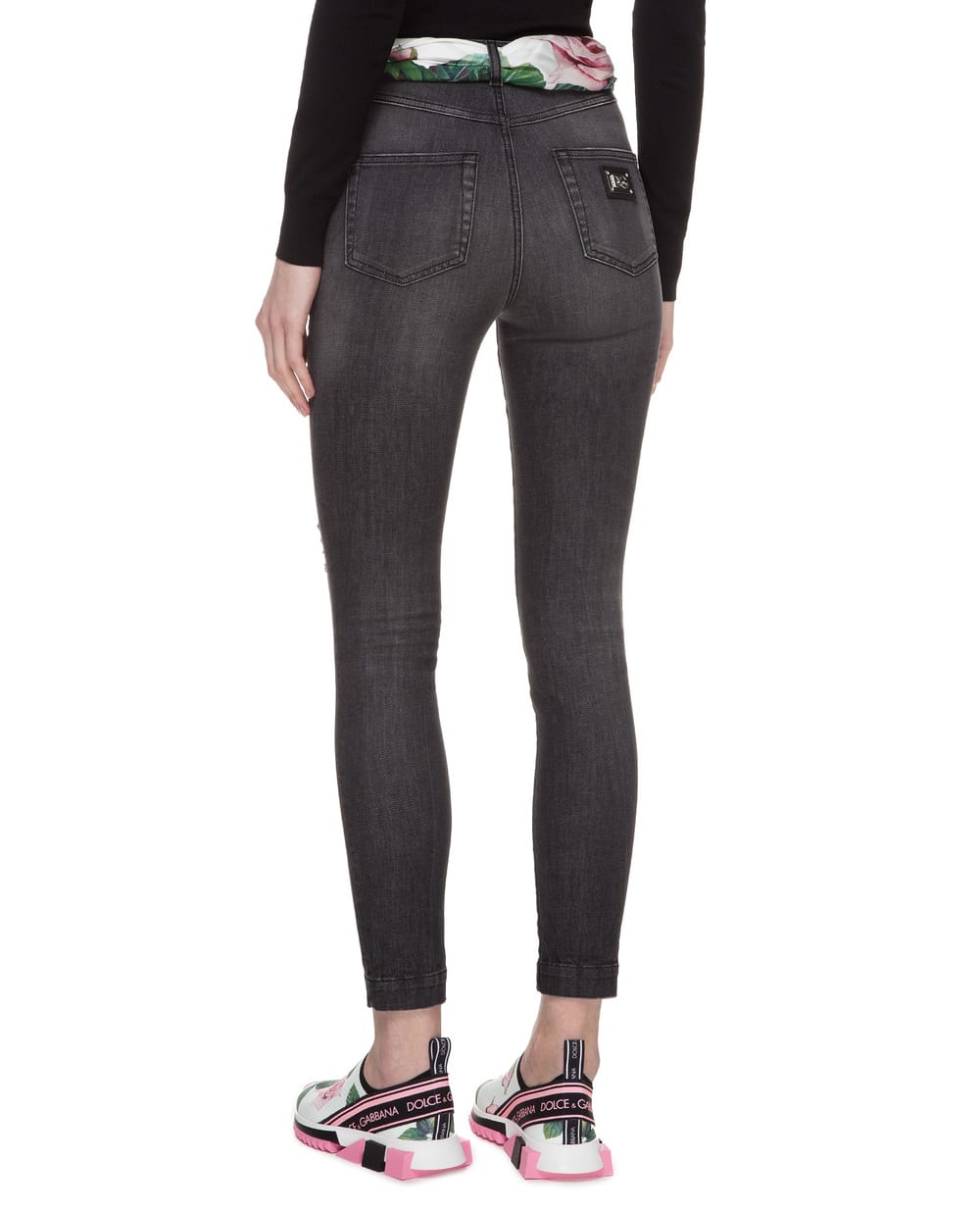 Джинсы Audrey Dolce&Gabbana FTAH6D-G899D-S, черный цвет • Купить в интернет-магазине Kameron