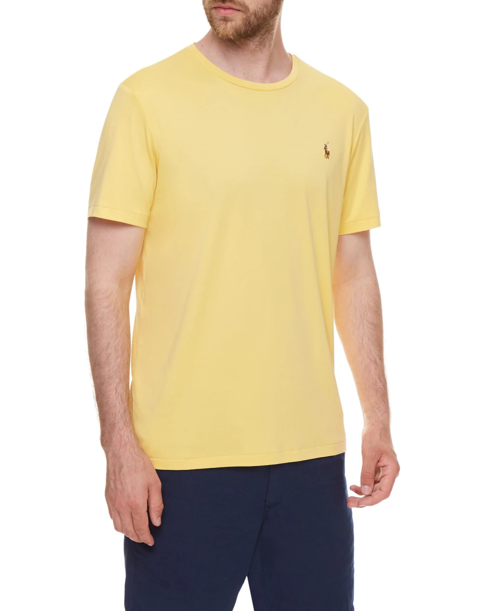 Футболка Polo Ralph Lauren 710740727008, желтый цвет • Купить в интернет-магазине Kameron