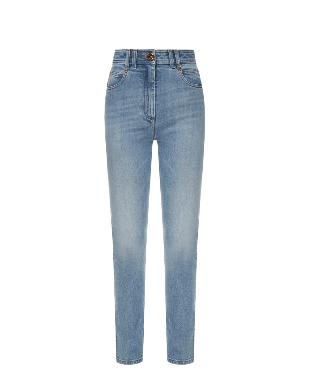 Джинсы Balmain VF0MF000D114, голубой цвет • Купить в интернет-магазине Kameron