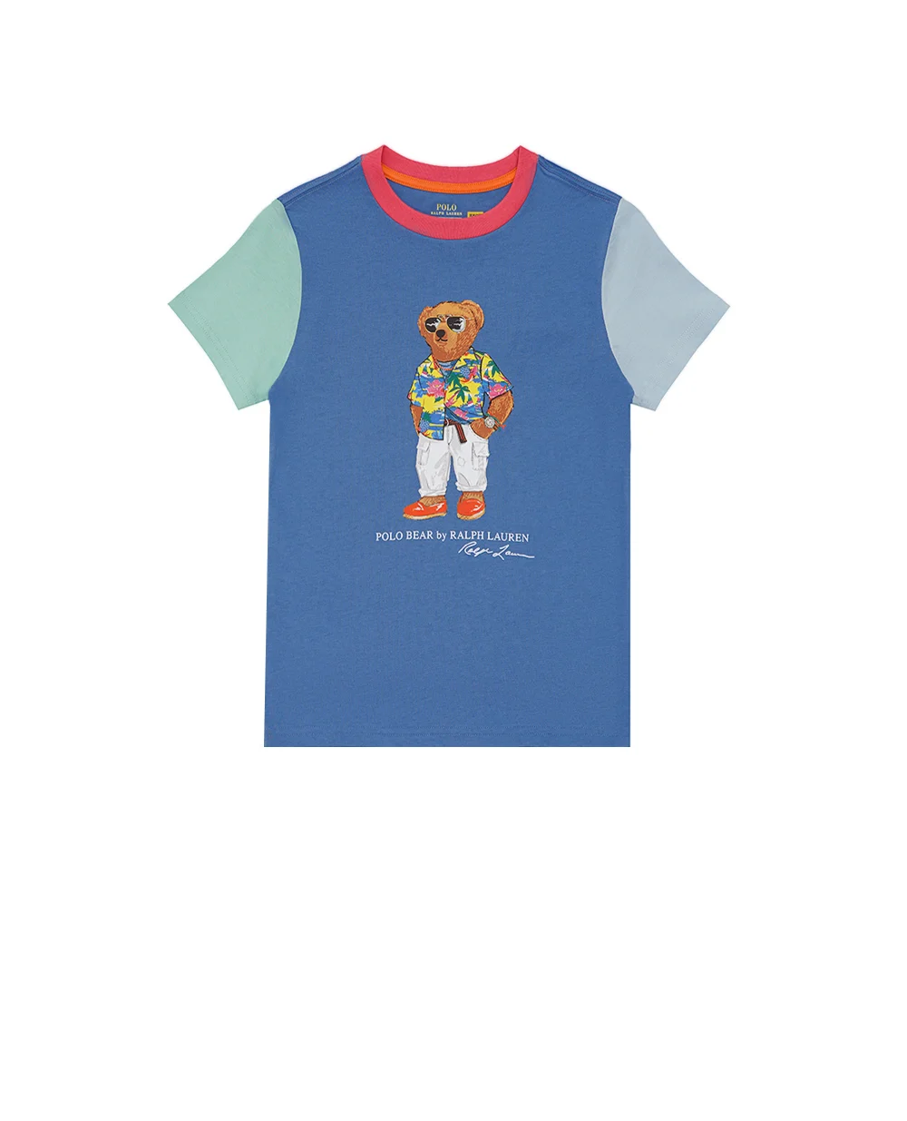 Детская футболка Polo Bear Polo Ralph Lauren Kids 323905258003, разноцветный цвет • Купить в интернет-магазине Kameron