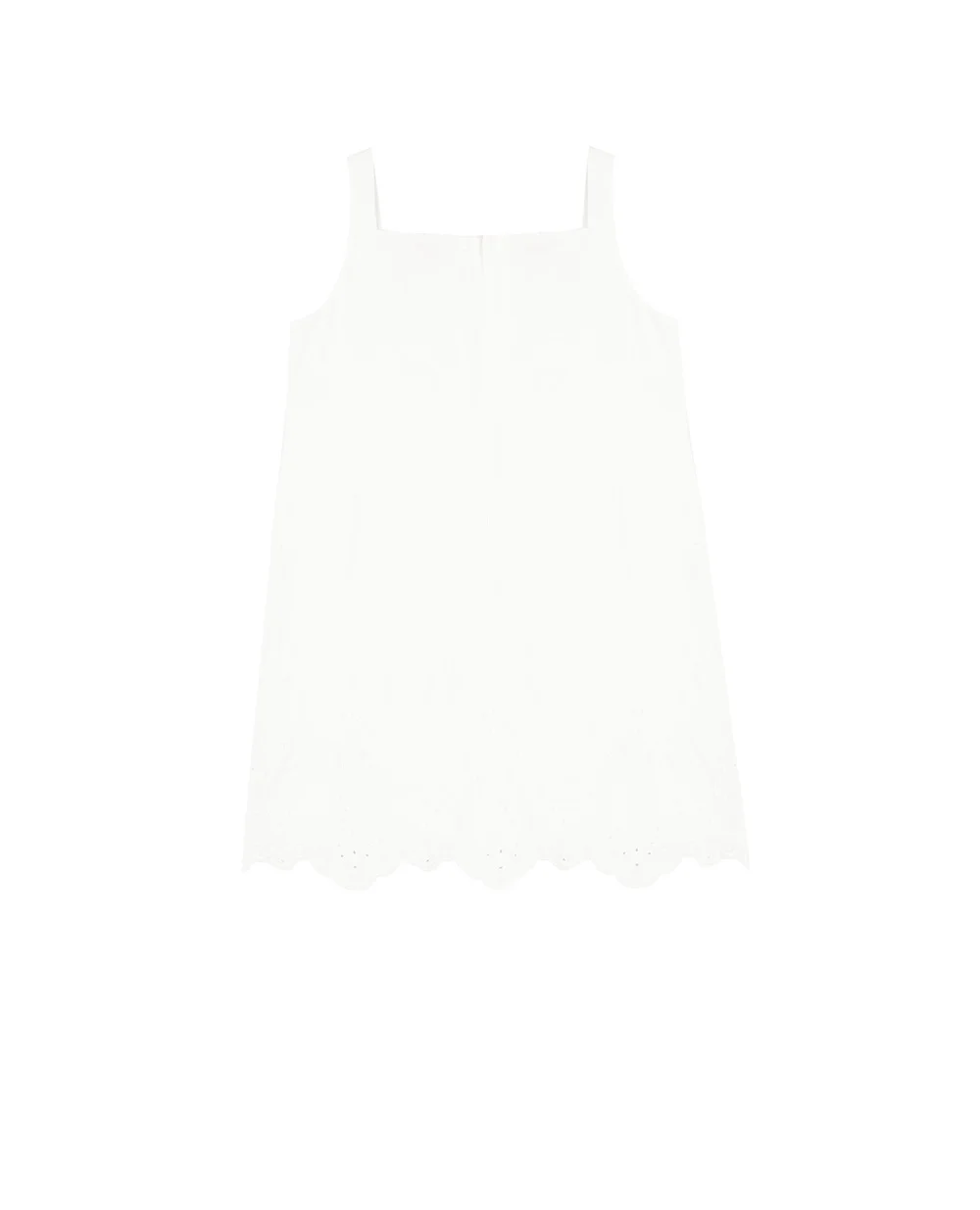 Сарафан Dolce&Gabbana Kids L53DC0-HLM6Q-S, белый цвет • Купить в интернет-магазине Kameron