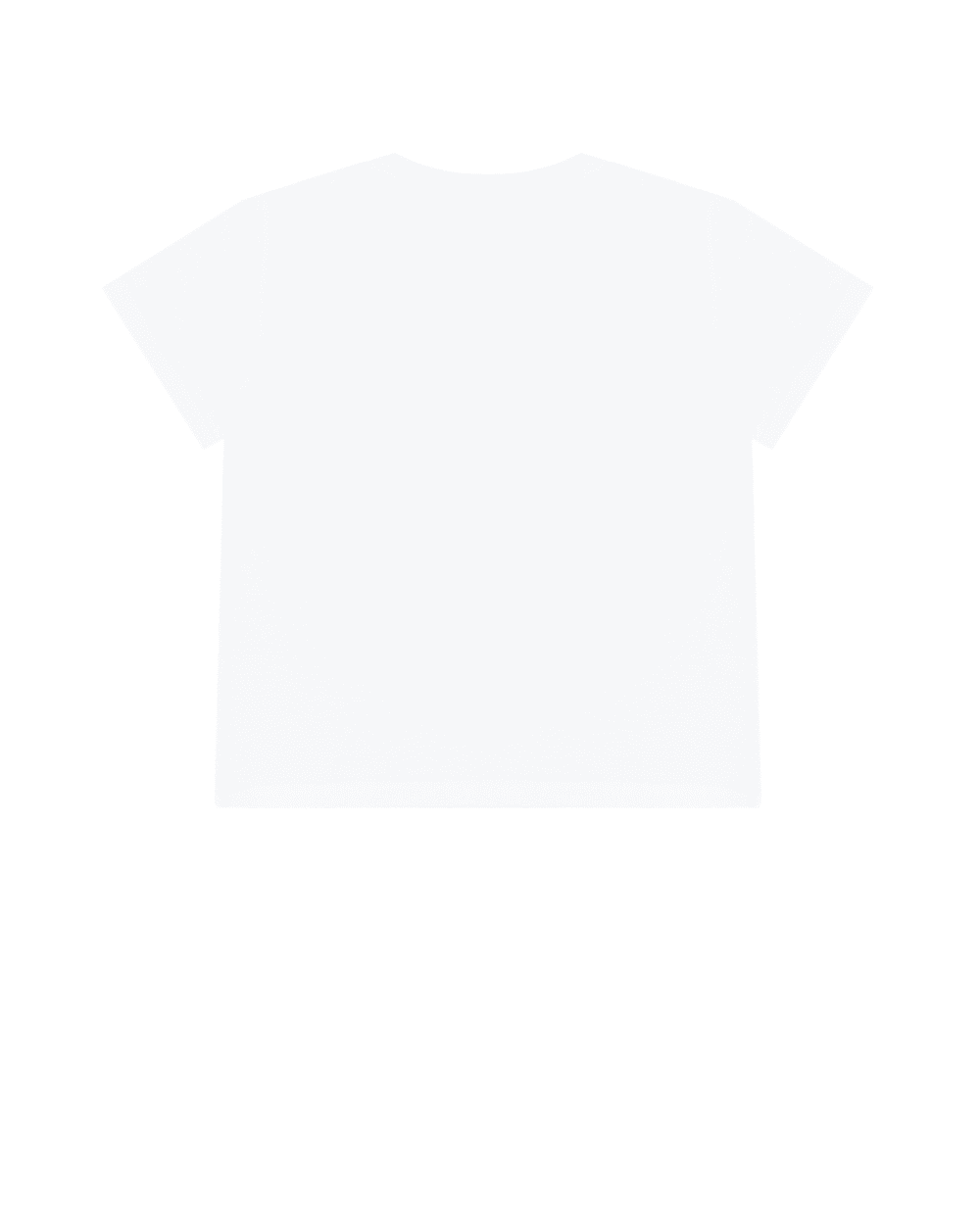 Футболка Dolce&Gabbana Kids L2JTGJ-G7YQL, белый цвет • Купить в интернет-магазине Kameron