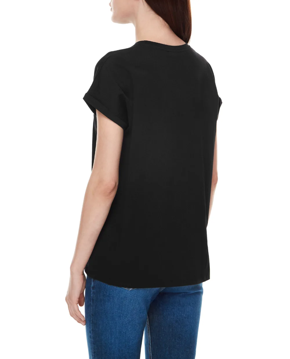 Футболка Balmain WF0EF010B098, черный цвет • Купить в интернет-магазине Kameron