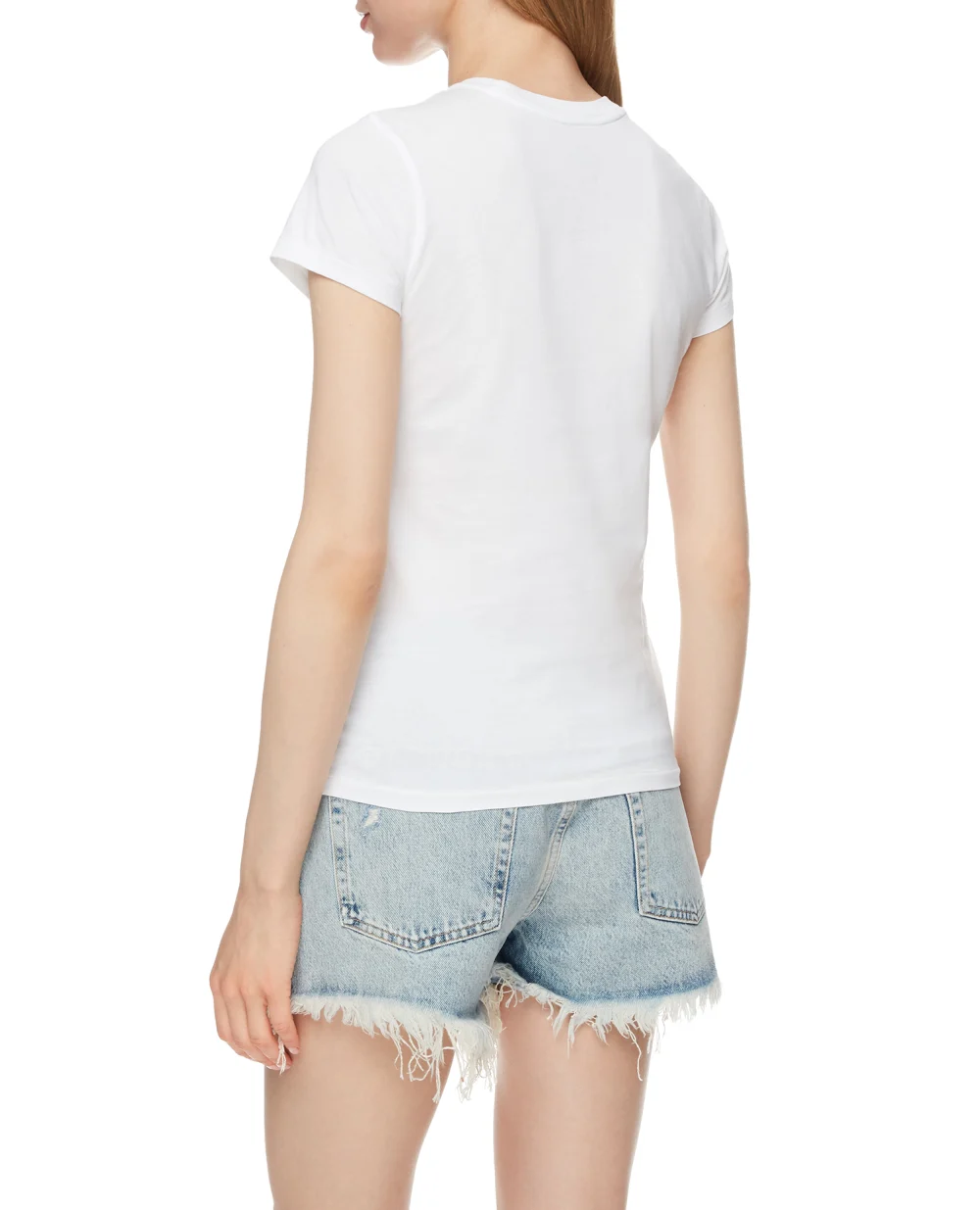 Футболка Polo Ralph Lauren 211838100001, белый цвет • Купить в интернет-магазине Kameron