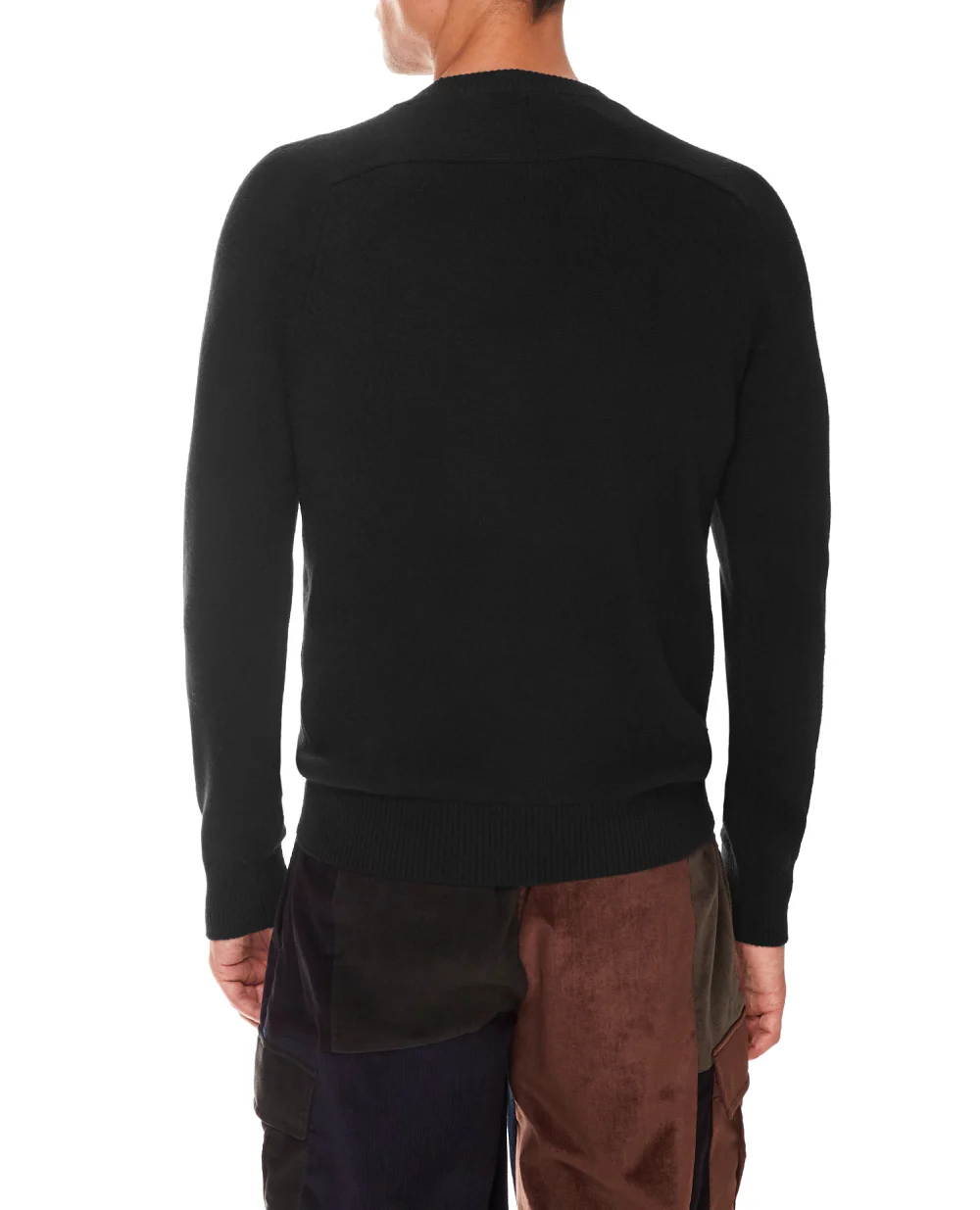 Шерстяной свитер Dolce&Gabbana GXG33Z-JAW8Y, черный цвет • Купить в интернет-магазине Kameron