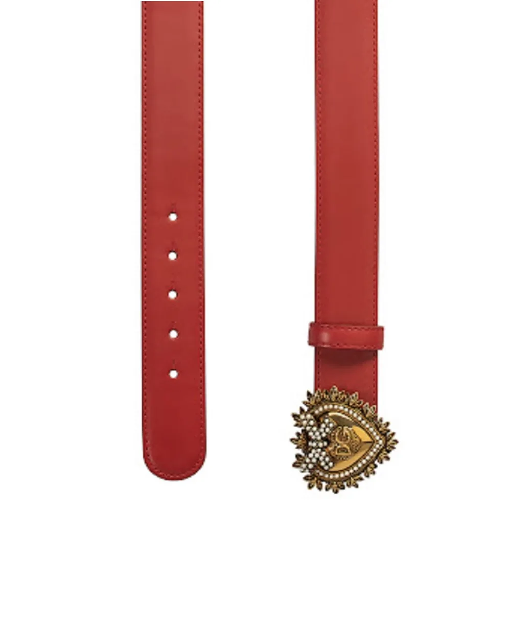 Ремень Dolce&Gabbana BE1315-AK861-S, красный цвет • Купить в интернет-магазине Kameron