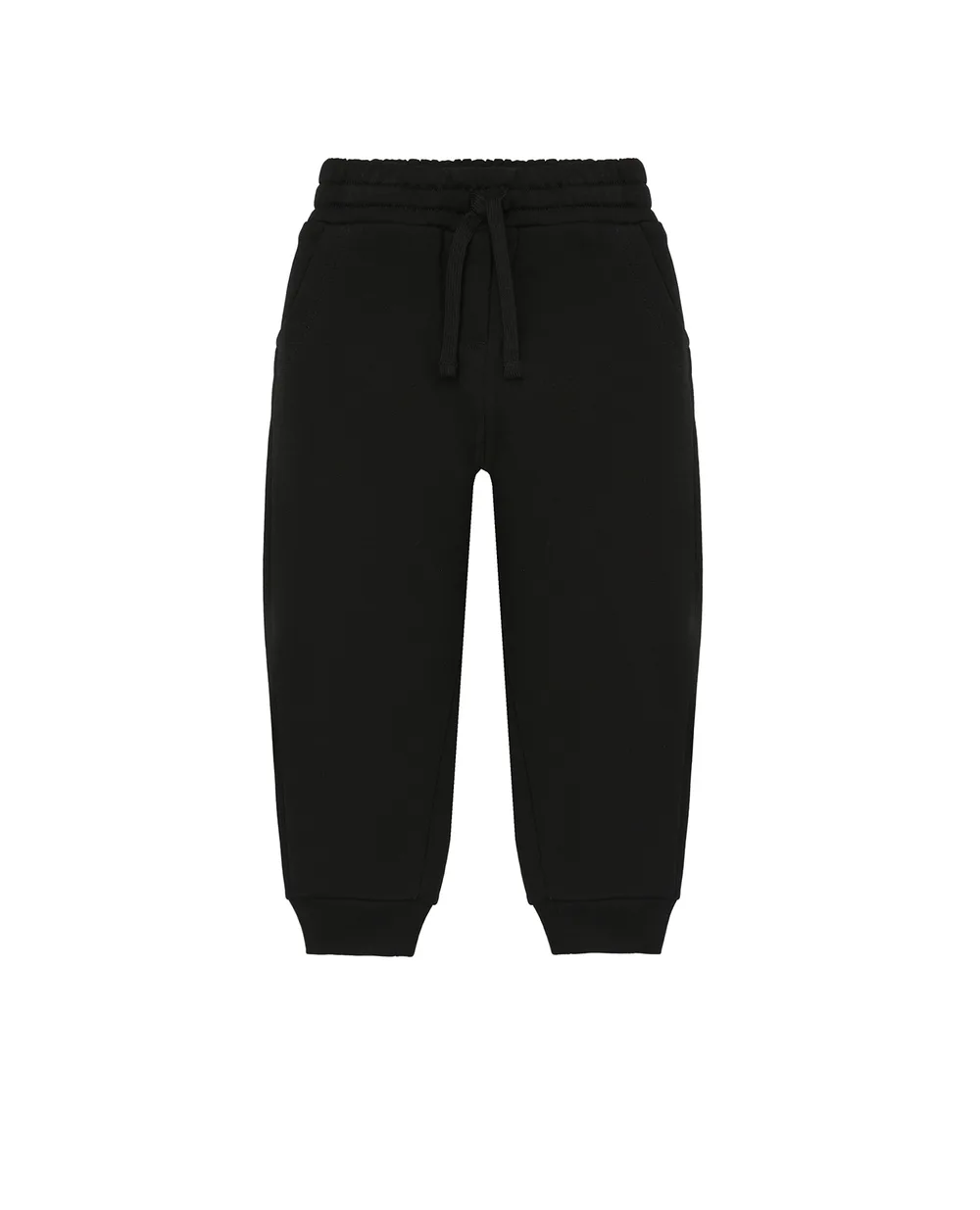 Спортивные брюки Dolce&Gabbana Kids L5JP7T-G7BDM-B, черный цвет • Купить в интернет-магазине Kameron