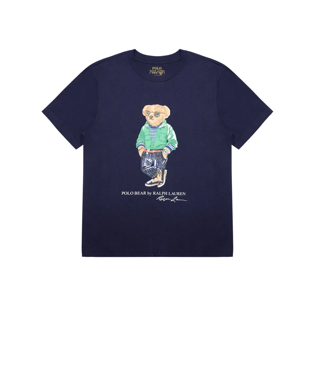 Детская футболка Polo Bear Polo Ralph Lauren Kids 322865681002, синий цвет • Купить в интернет-магазине Kameron