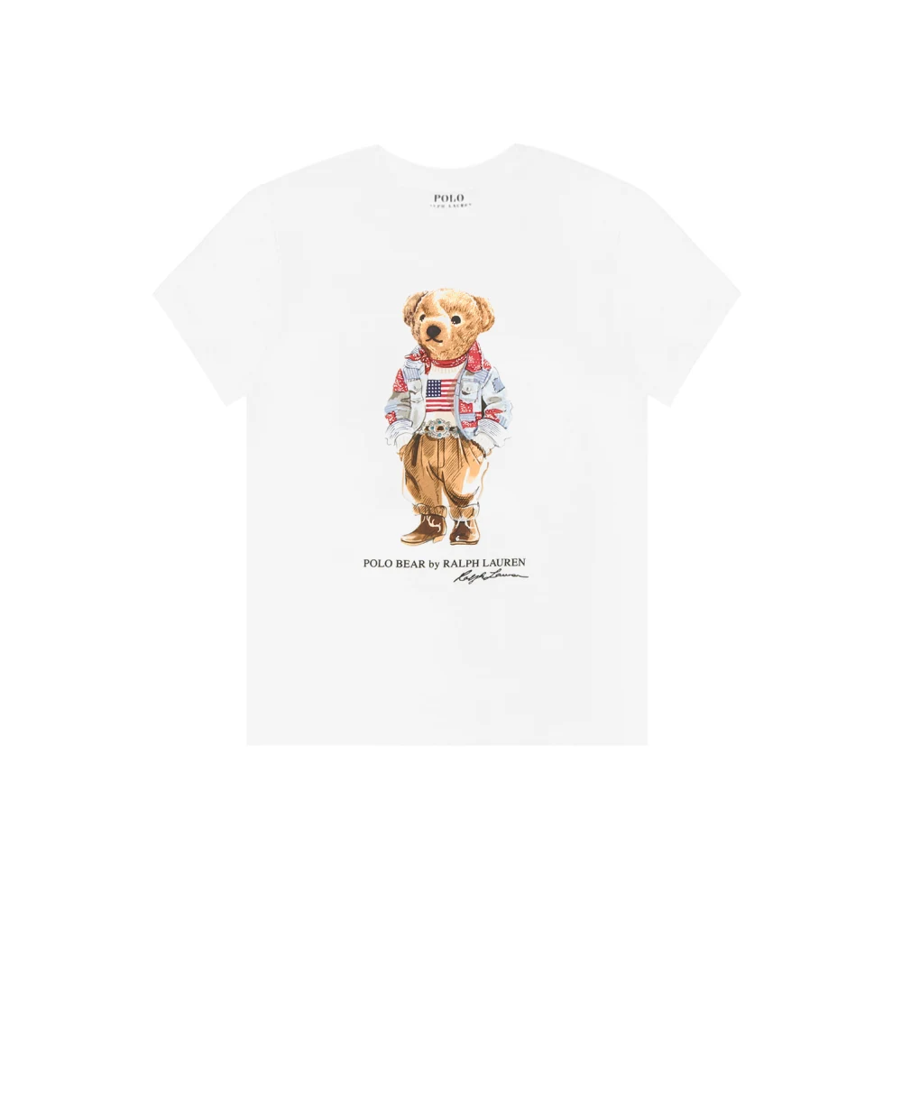 Футболка Polo Ralph Lauren Kids 313850649001, белый цвет • Купить в интернет-магазине Kameron