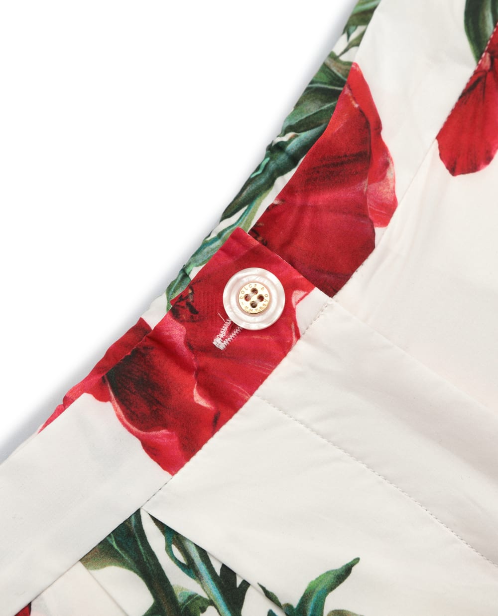 Дитячі шорти Dolce&Gabbana Kids L53Q07-HS5O1-B, білий колір • Купити в інтернет-магазині Kameron