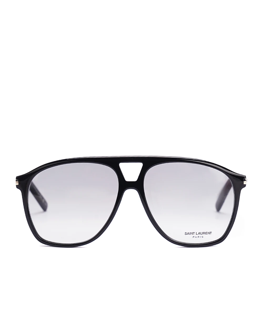Солнцезащитные очки пилоты Saint Laurent 736443-Y9956, черный цвет • Купить в интернет-магазине Kameron