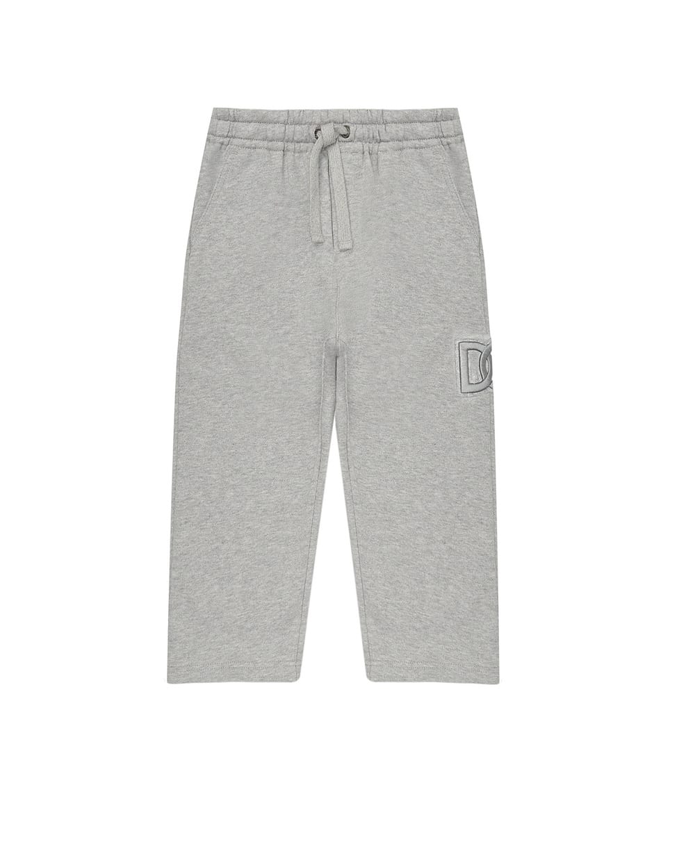 Спортивные брюки Dolce&Gabbana Kids L4JPDA-G7BDB-B, серый цвет • Купить в интернет-магазине Kameron