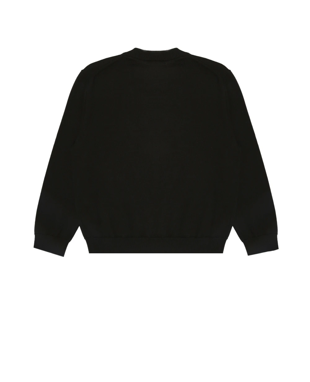 Шерстяной джемпер Dolce&Gabbana Kids L4KW69-JBVH4-S, черный цвет • Купить в интернет-магазине Kameron