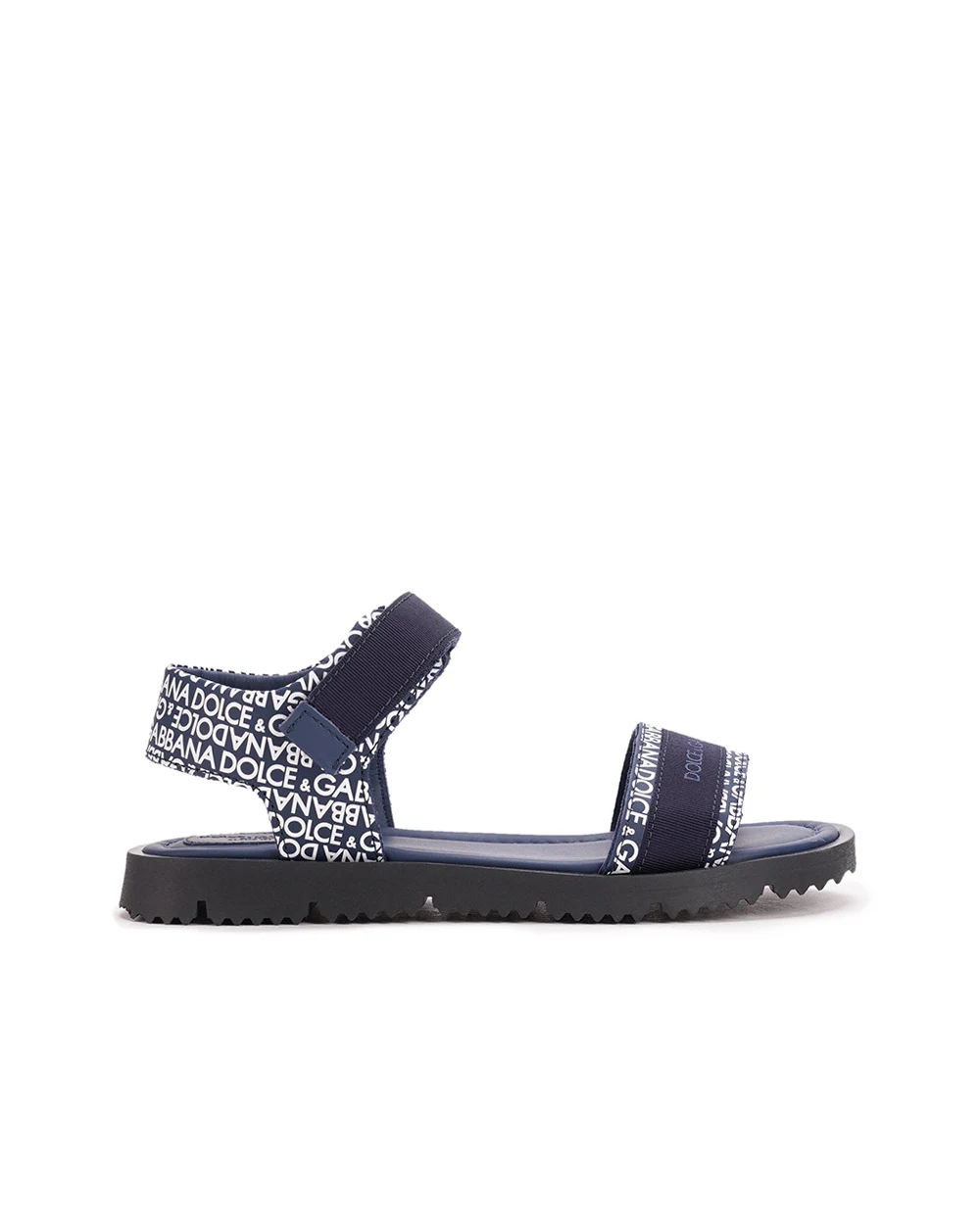 Дитячі сандалі Dolce&Gabbana Kids DA5207-AX182-M, синій колір • Купити в інтернет-магазині Kameron