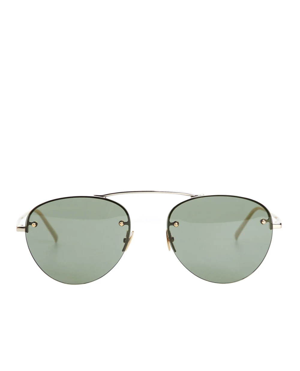 Солнцезащитные очки Saint Laurent SL 575-003, золотой цвет • Купить в интернет-магазине Kameron
