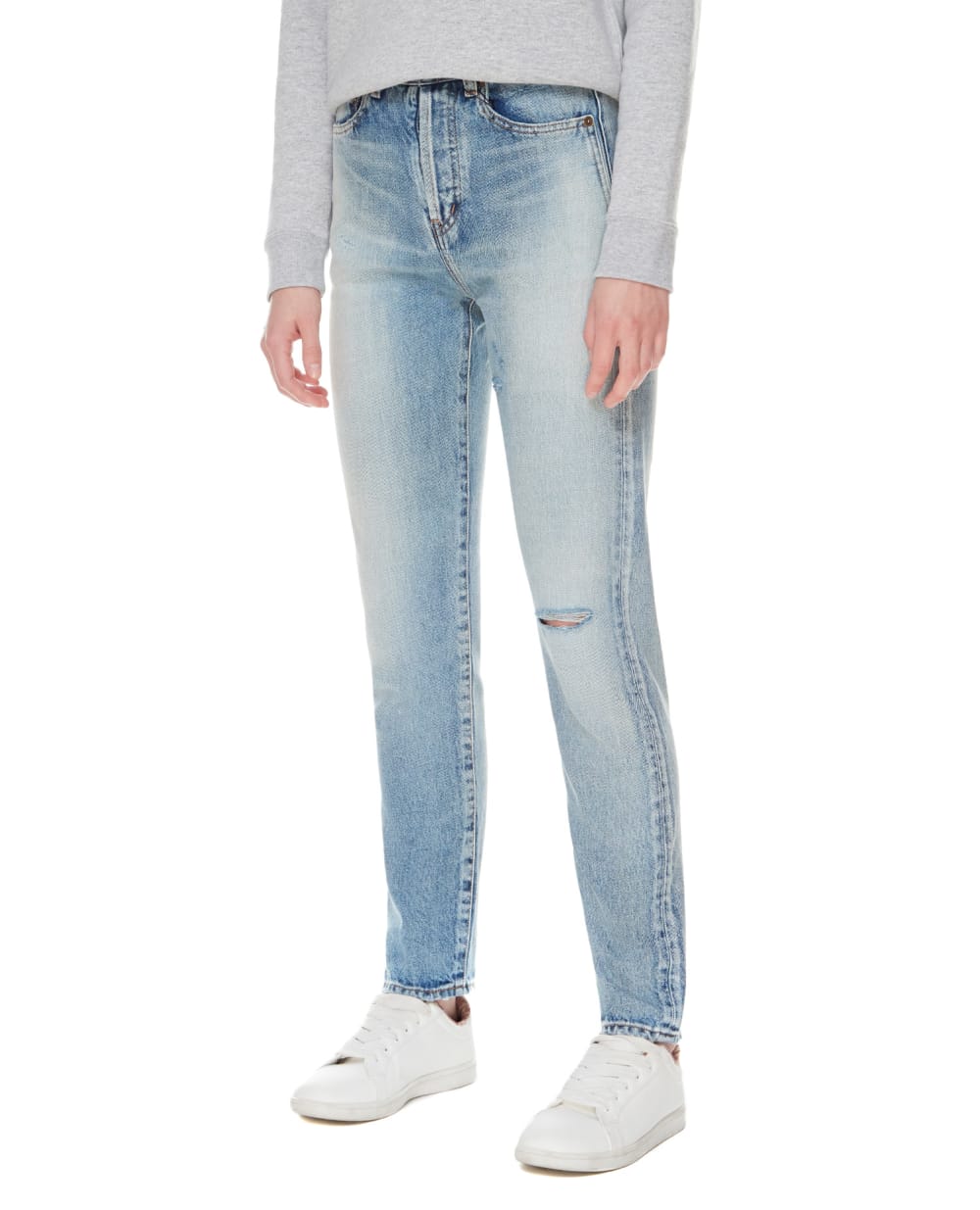 Джинси Saint Laurent 644024-YM372, блакитний колір • Купити в інтернет-магазині Kameron