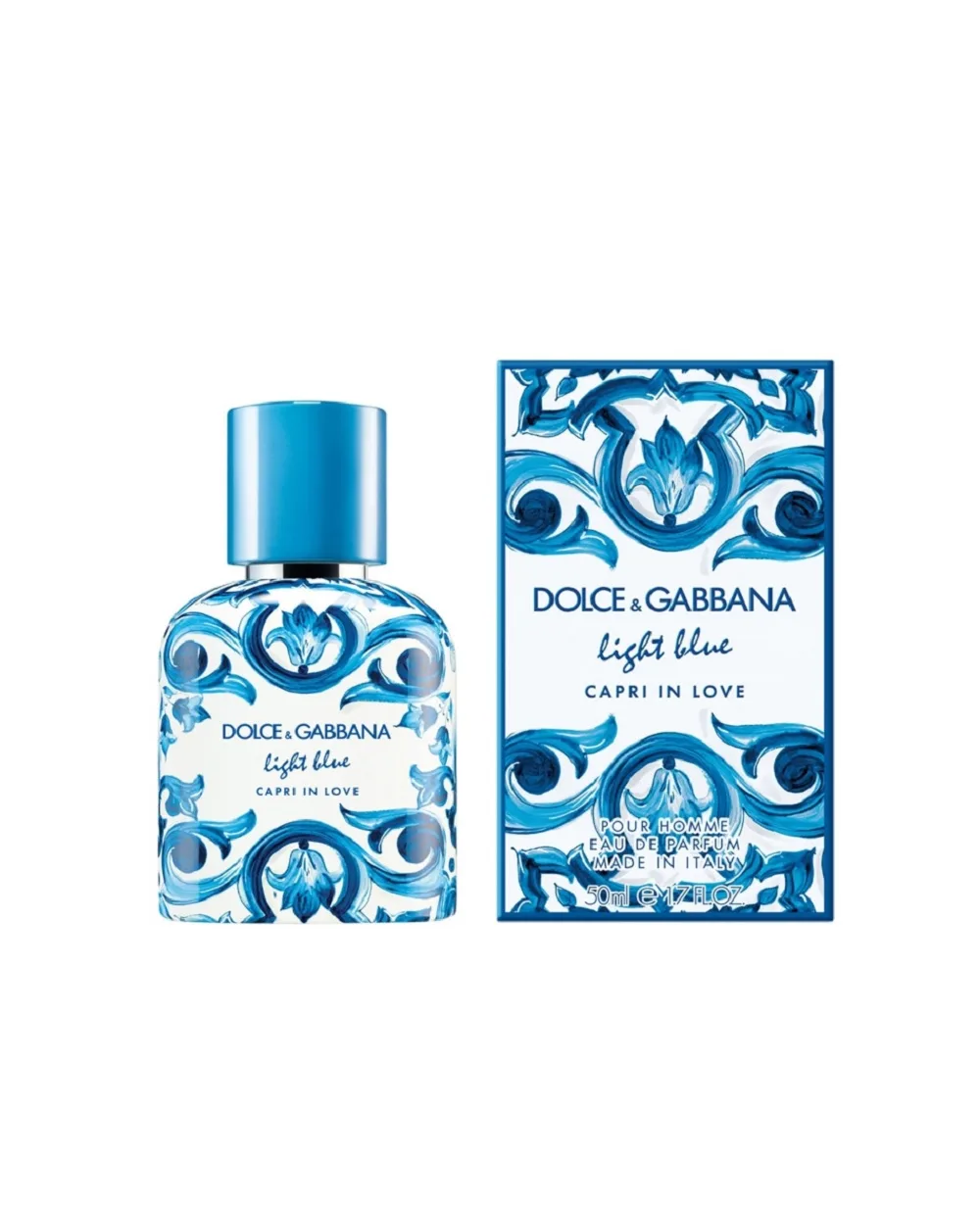 Парфумована вода Light Blue Capri In Love, 50 мл Dolce&Gabbana P1LB1L04-КАПРИ ИН ЛАВ, різнокольоровий колір • Купити в інтернет-магазині Kameron