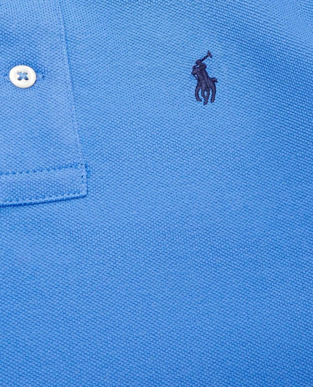 Детское поло Polo Ralph Lauren Kids 322603252006, голубой цвет • Купить в интернет-магазине Kameron