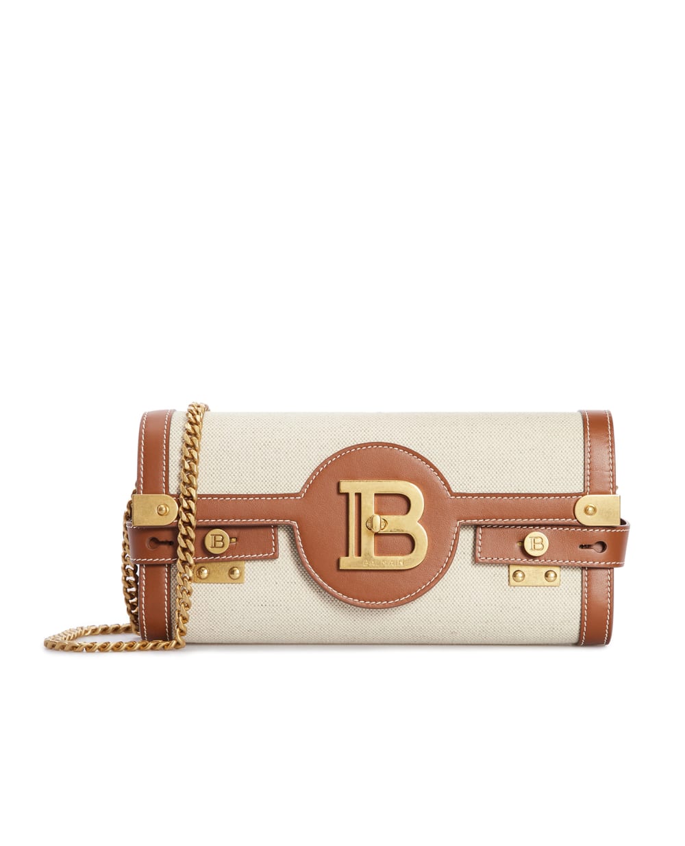 Сумка  B-Buzz Pouch 23 Balmain AN1LE596TCFE, белый цвет • Купить в интернет-магазине Kameron