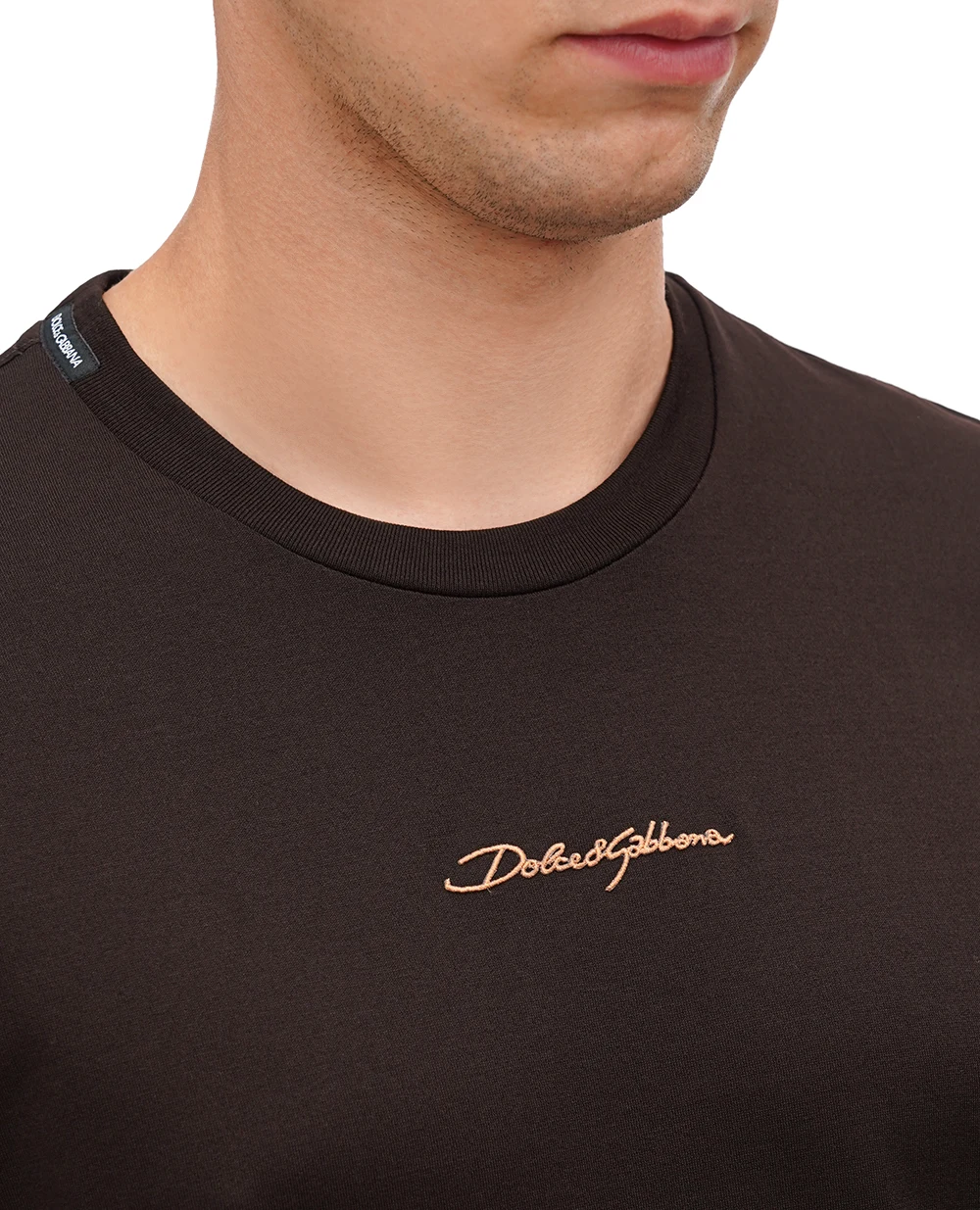 Футболка Dolce&Gabbana G8RN8Z-G7NUB, черный цвет • Купить в интернет-магазине Kameron