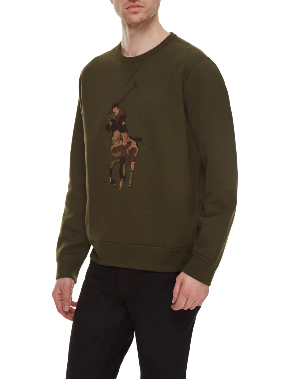 Свитшот Polo Ralph Lauren 710766862019, зеленый цвет • Купить в интернет-магазине Kameron