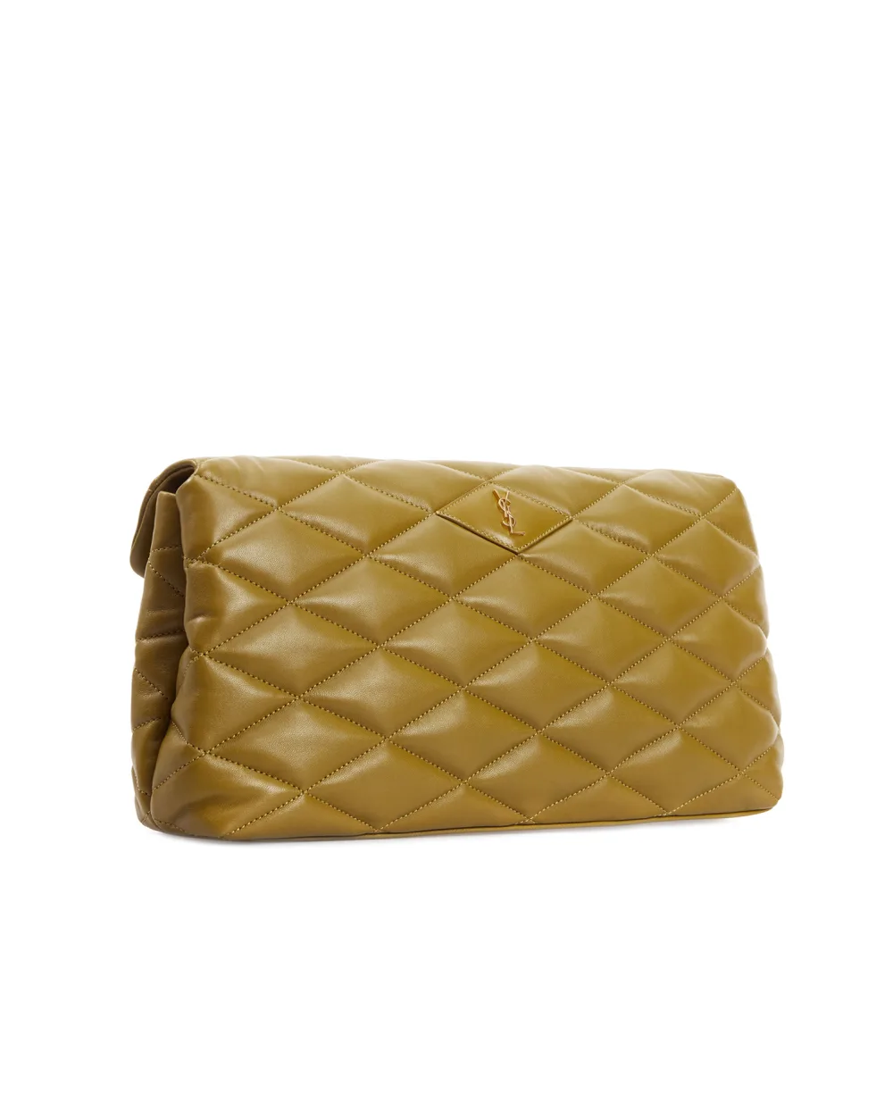 Кожаная сумка Sade Saint Laurent 655004-1EL01-, оливковый цвет • Купить в интернет-магазине Kameron
