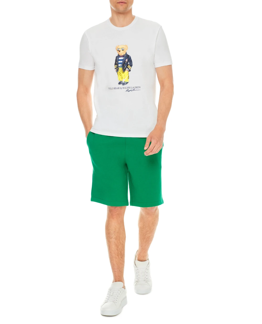 Футболка Polo Ralph Lauren 710837306002, белый цвет • Купить в интернет-магазине Kameron