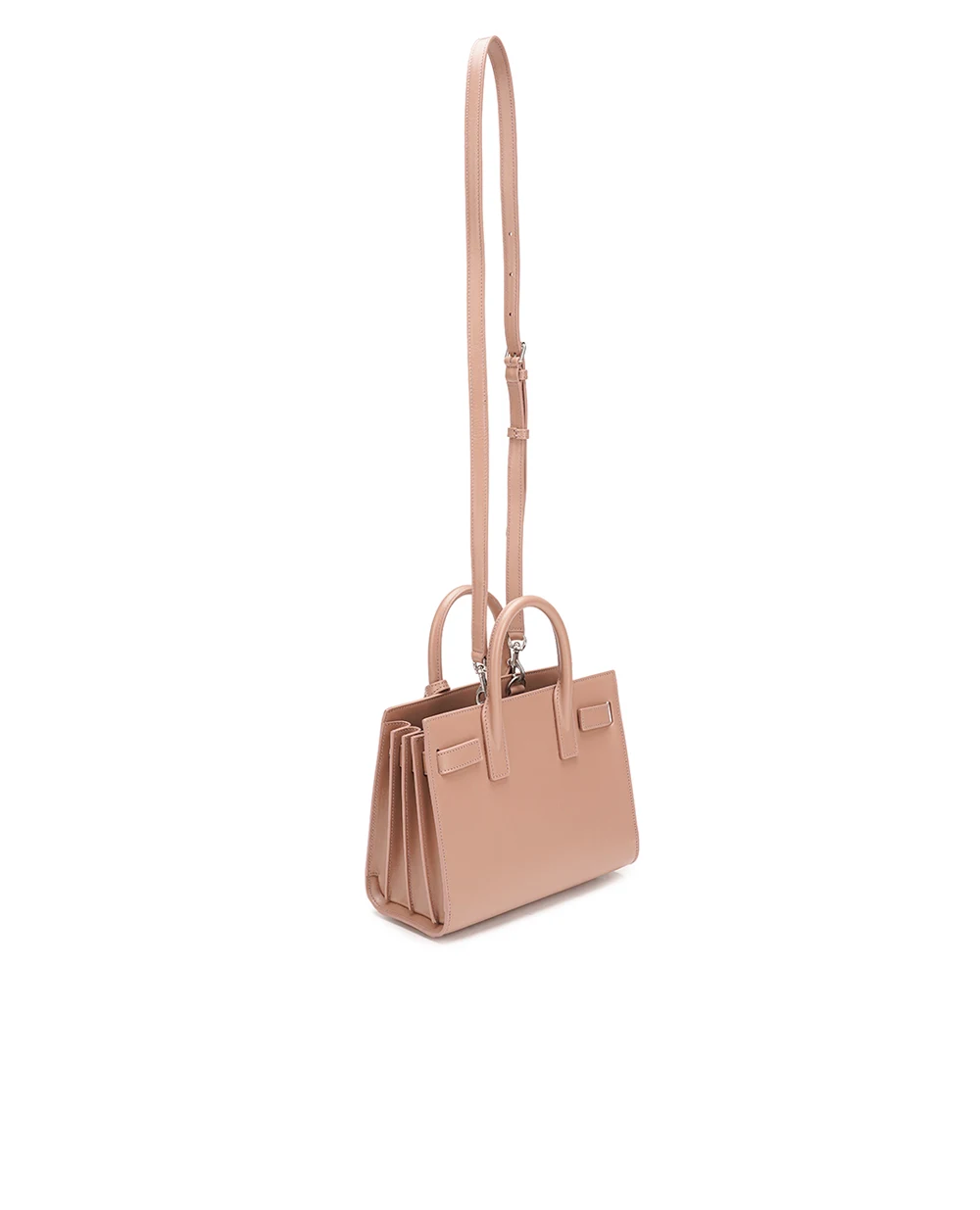Кожаная сумка Sac De Jour Nano Saint Laurent 392035-02G9E, коричневый цвет • Купить в интернет-магазине Kameron