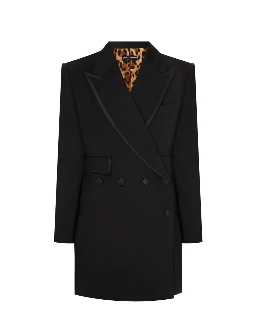 Шерстяной жакет Dolce&Gabbana F29KDT-FUBAJ, черный цвет • Купить в интернет-магазине Kameron