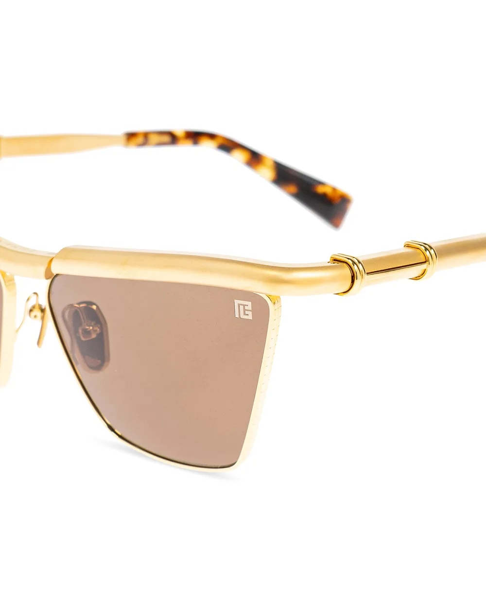 Солнцезащитные очки Victoire Balmain BPS-169C-60, золотой цвет • Купить в интернет-магазине Kameron