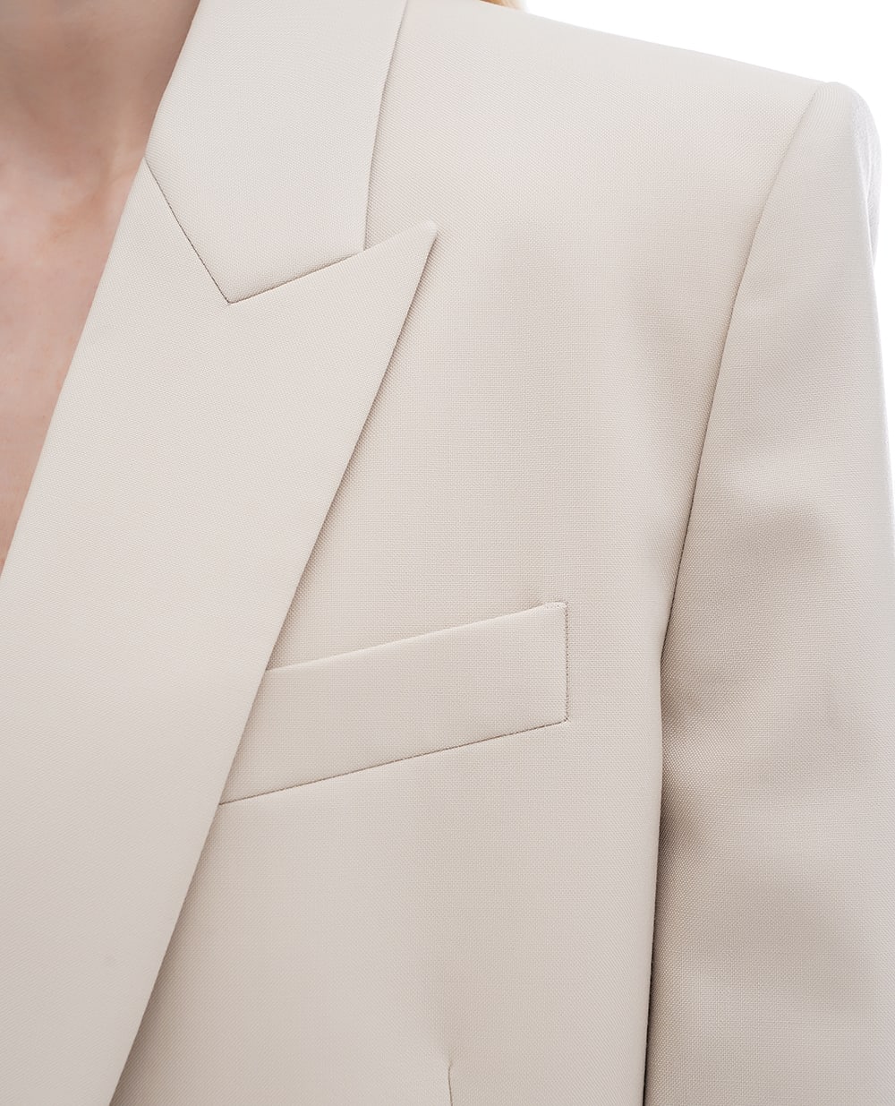 Жакет Saint Laurent 823003-Y2L82, бежевый цвет • Купить в интернет-магазине Kameron
