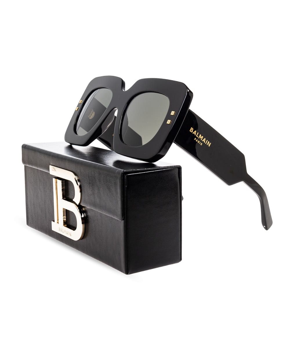 Солнцезащитные очки B-Bold Balmain BPS-180A-51, черный цвет • Купить в интернет-магазине Kameron