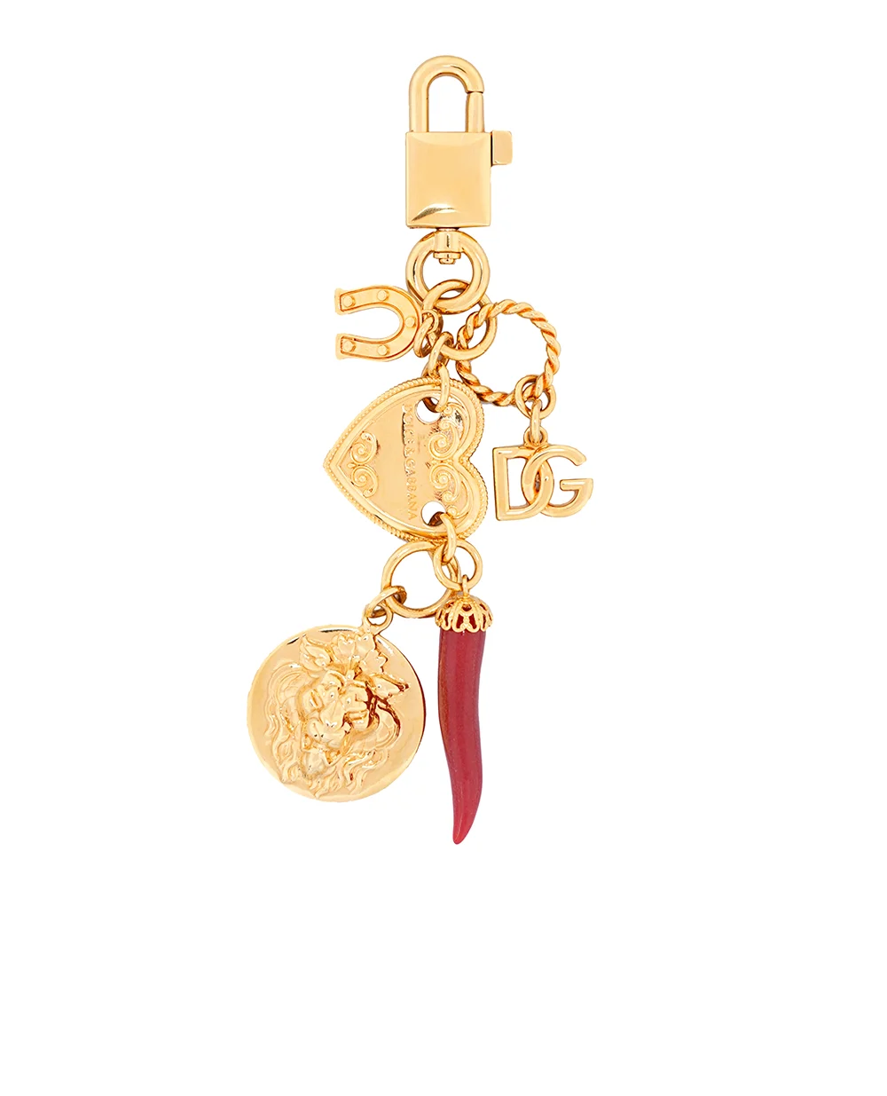 Брелок Dolce&Gabbana BI3364-A6570, золотой цвет • Купить в интернет-магазине Kameron