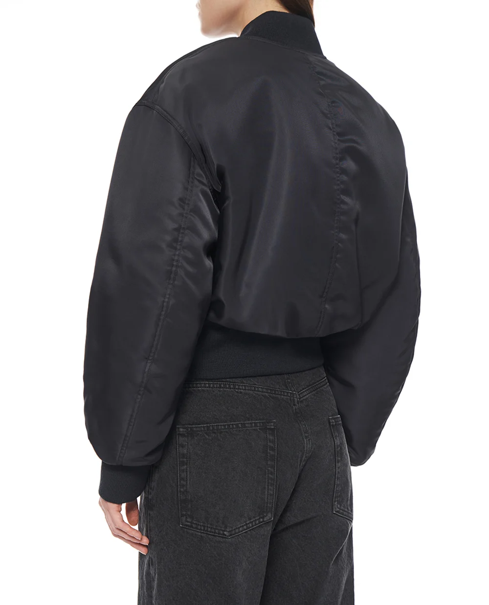 Бомбер Saint Laurent 820233-Y845W, темно-серый цвет • Купить в интернет-магазине Kameron