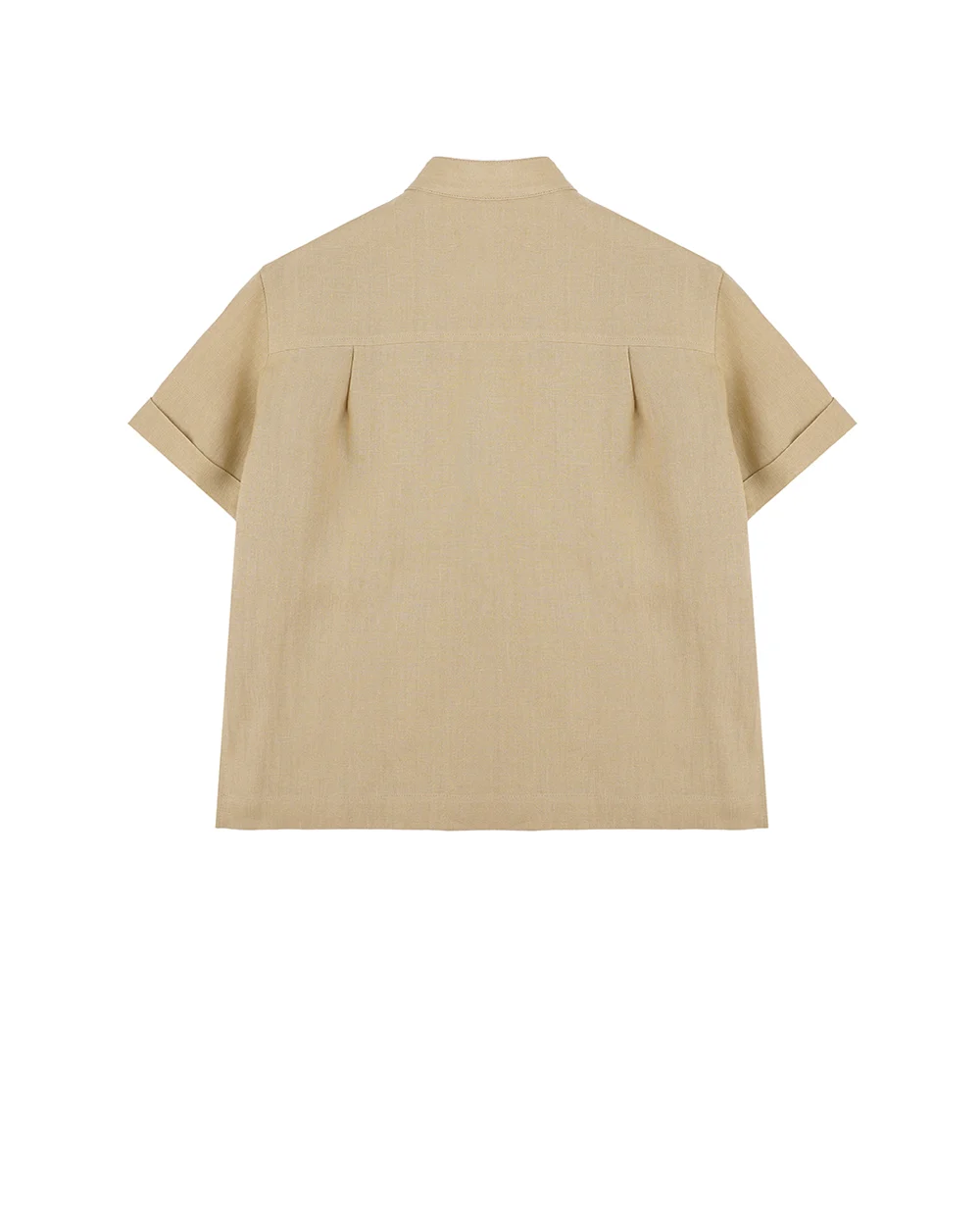 Детская рубашка Dolce&Gabbana Kids L44S25-FU4LH-B, бежевый цвет • Купить в интернет-магазине Kameron