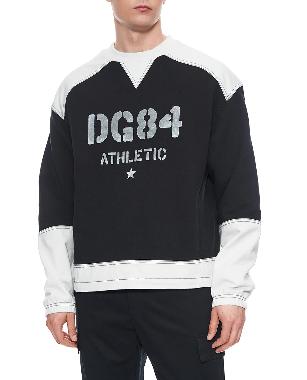 Світшот (костюм) Dolce&Gabbana G9BZXT-G7PPD, чорний колір • Купити в інтернет-магазині Kameron