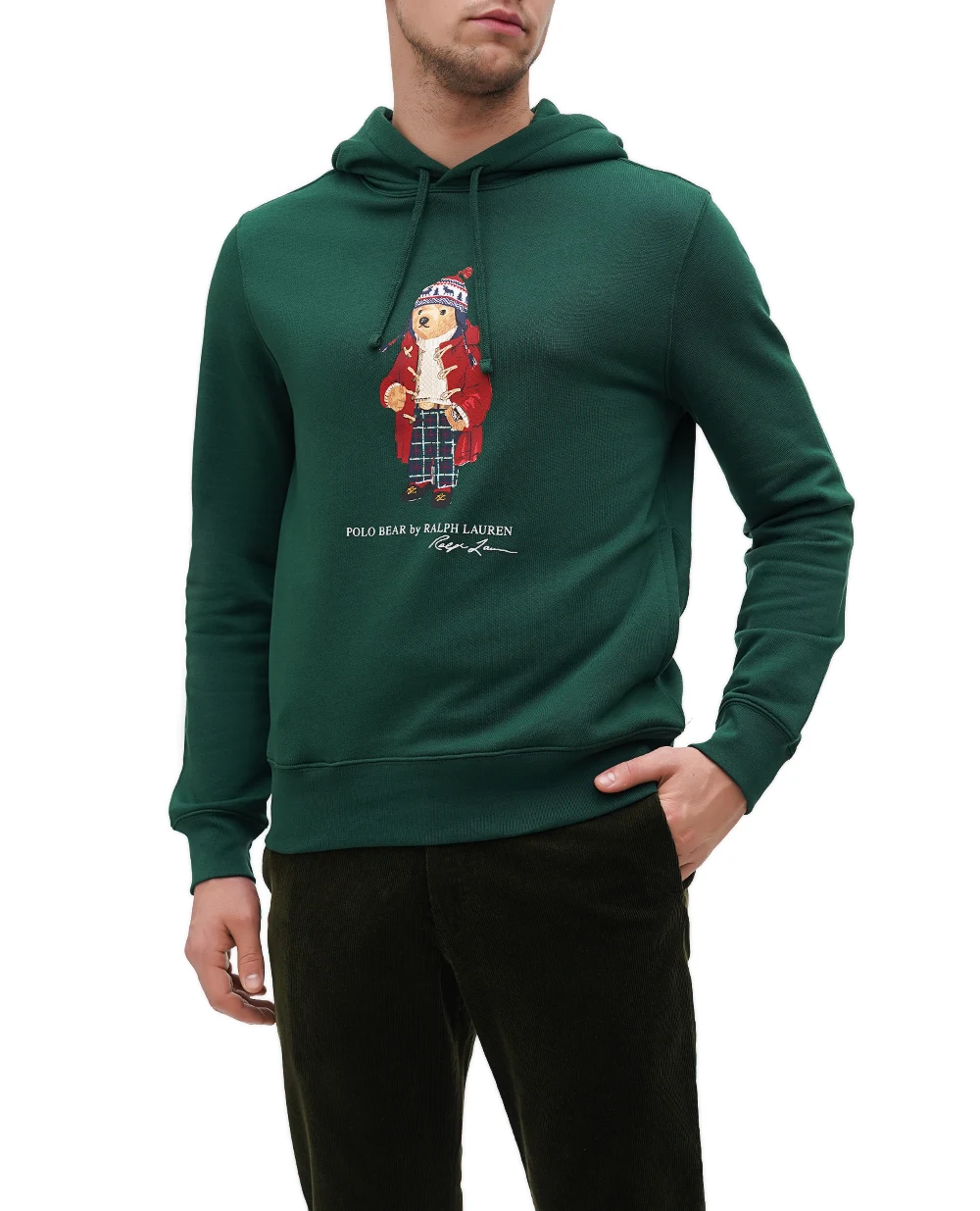 Худи Polo Bear Polo Ralph Lauren 710953719003, зеленый цвет • Купить в интернет-магазине Kameron