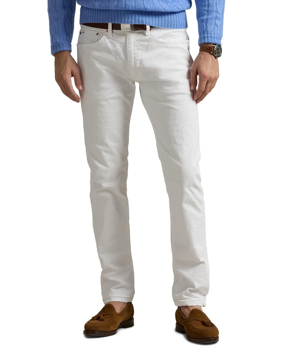 Джинсы Sullivan Slim Polo Pony Stretch Jean Polo Ralph Lauren 710956083002, белый цвет • Купить в интернет-магазине Kameron