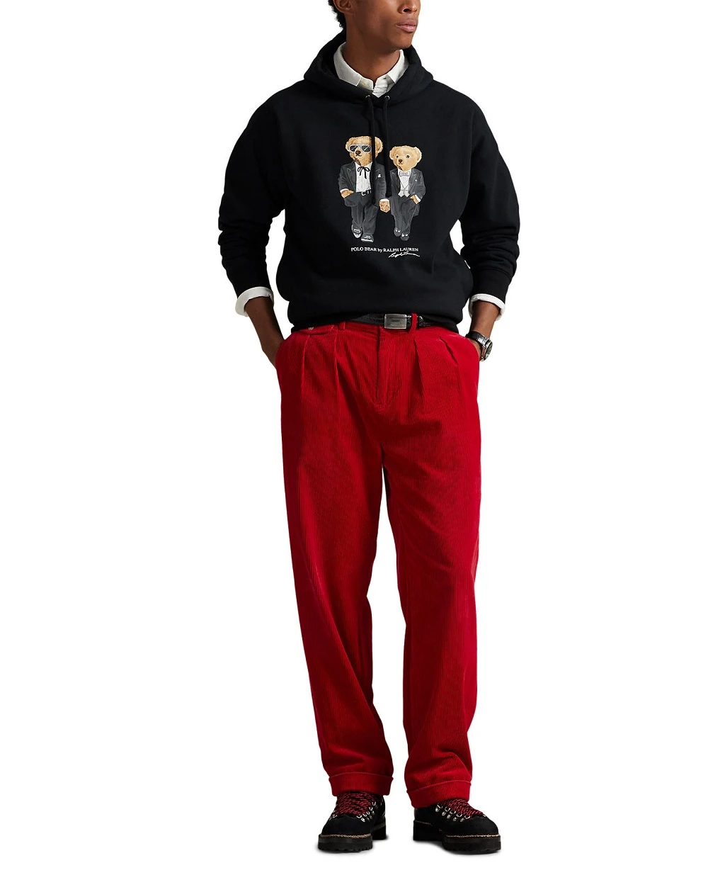 Худи от Ralph & Ricky Polo Ralph Lauren 710981802001, черный цвет • Купить в интернет-магазине Kameron