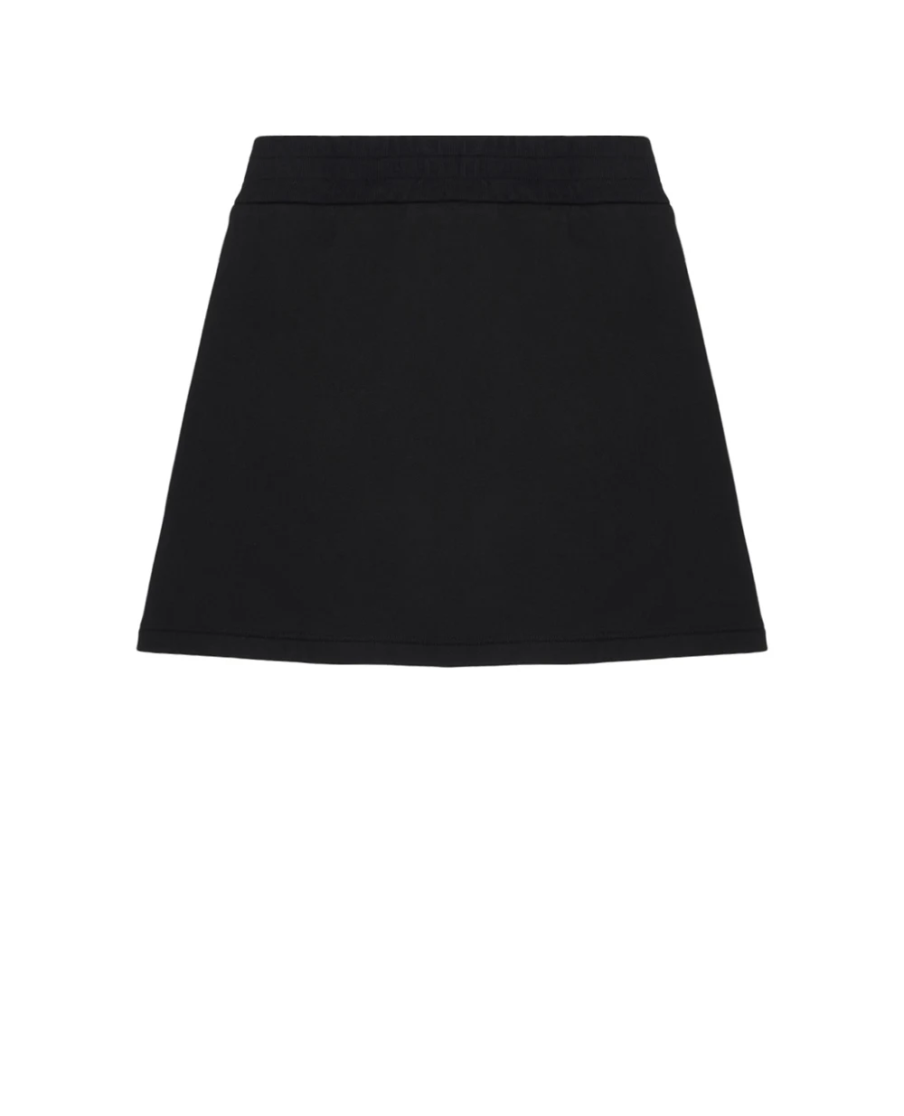 Детская флисовая юбка с принтом Dolce&Gabbana Kids L5JIC1-G7PWH-B, черный цвет • Купить в интернет-магазине Kameron