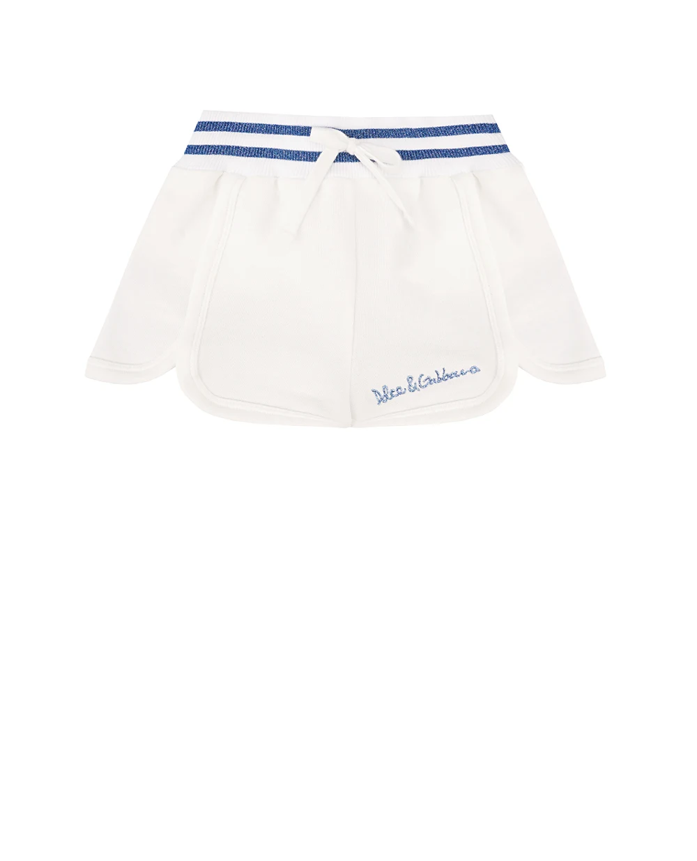 Детские шорты Dolce&Gabbana Kids L5JQ0D-G7OJ2-B, молочный цвет • Купить в интернет-магазине Kameron