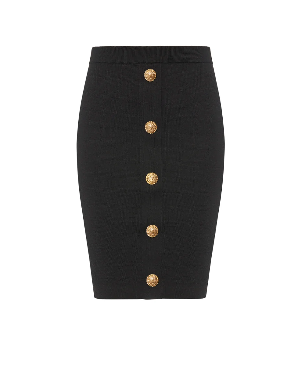 Юбка-карандаш Balmain GF1LC018KJ43, черный цвет • Купить в интернет-магазине Kameron