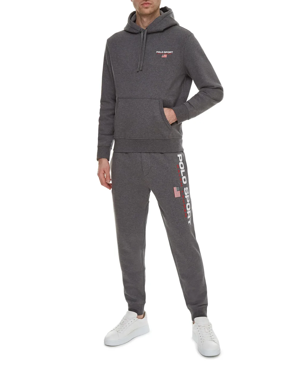 Худи Polo Ralph Lauren 710792899006, серый цвет • Купить в интернет-магазине Kameron