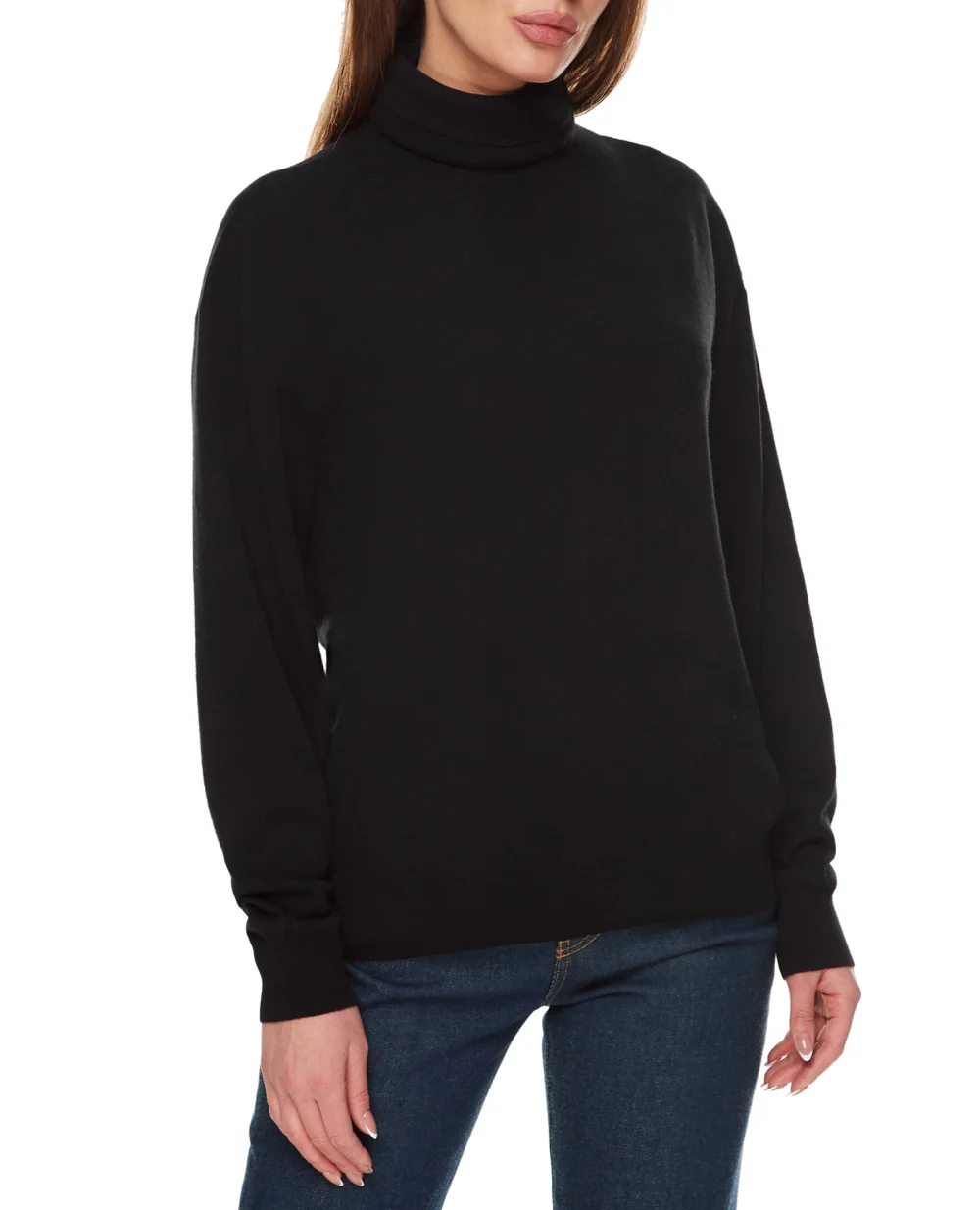Кашемировый гольф Saint Laurent 707599-Y75RB, черный цвет • Купить в интернет-магазине Kameron